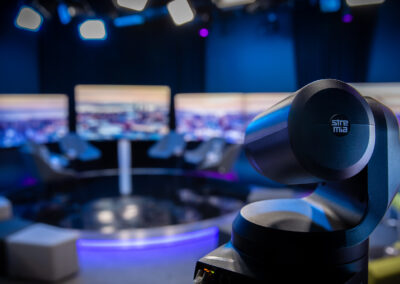 Studio Helsinki on varustettu ammattitasoisilla kameroilla