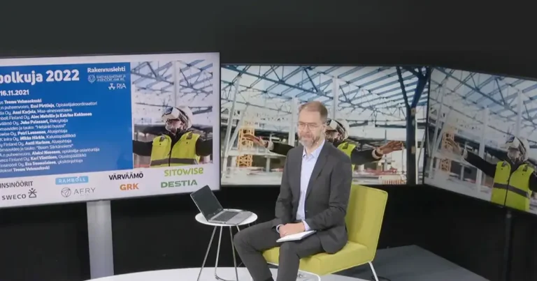 Sanoma Tekniikkajulkaisut Oy:n webinaari Stremian studiolla